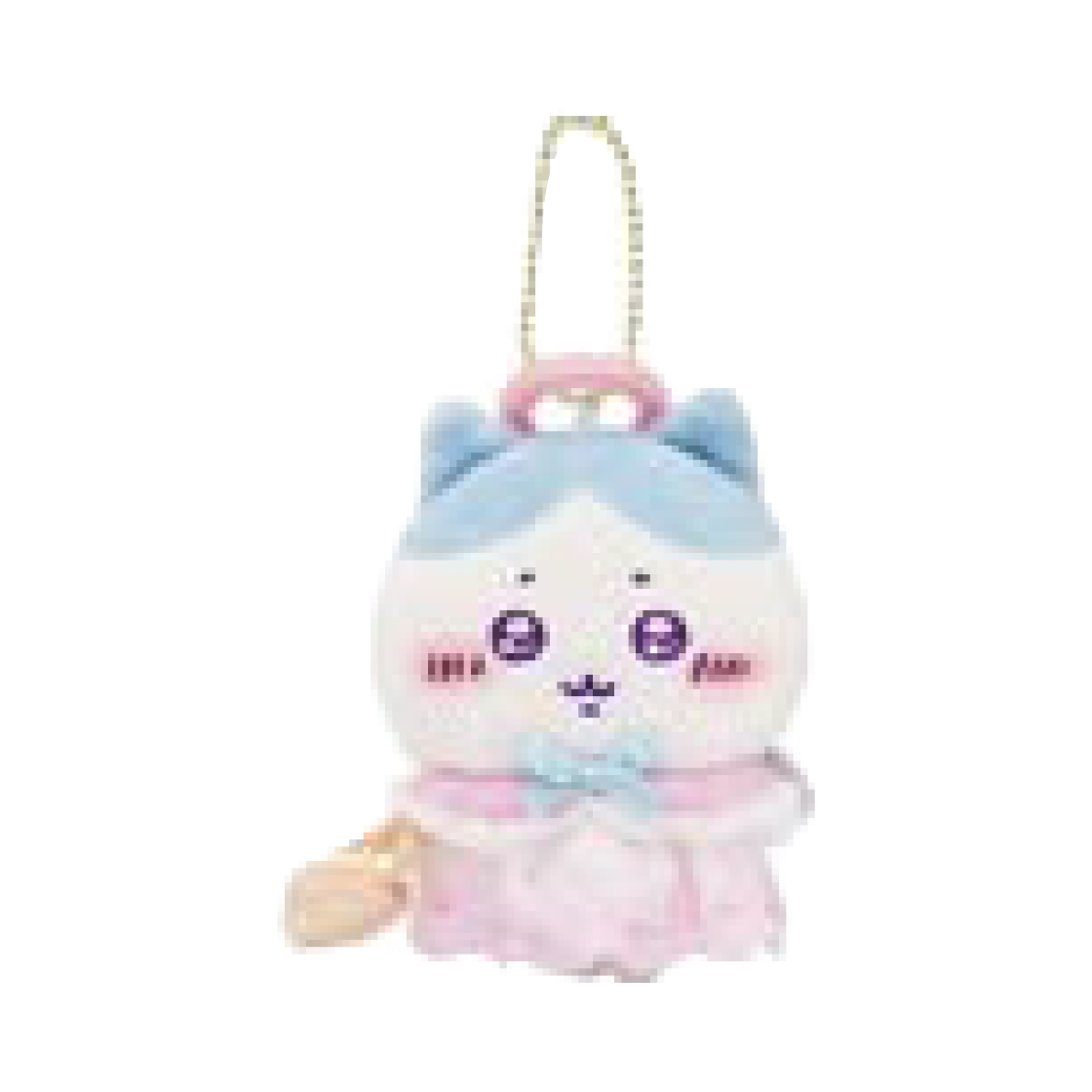 - Chiikawa Angel Mascot Keyring Hachiware