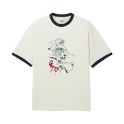 Series Series X Gto Embroidered Ringer T-Shirt Ivory