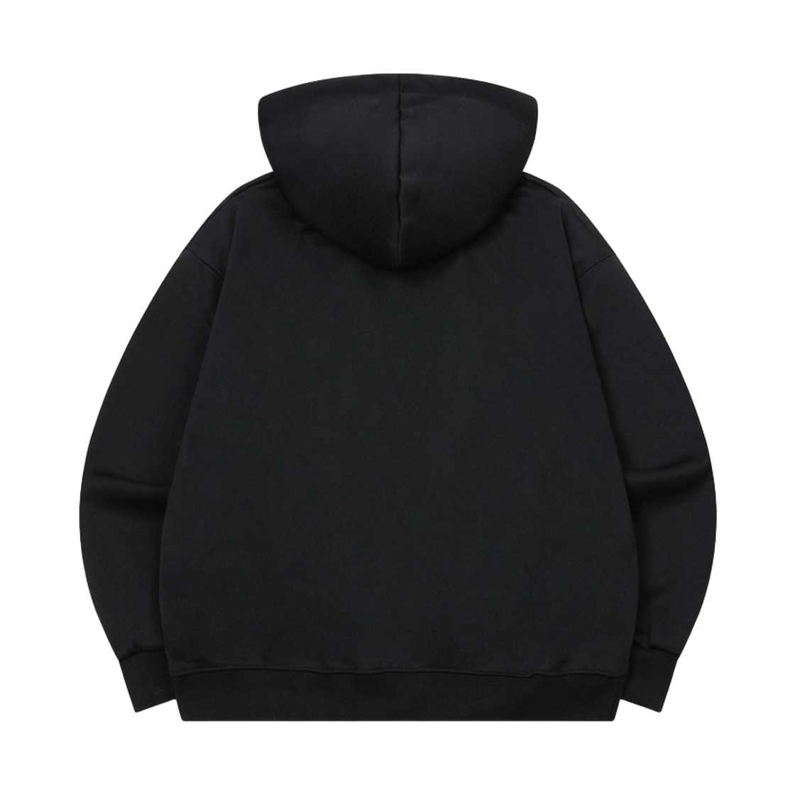 코이리스 슬루 빈티지 체크 로고 후드 티 남녀공용 블랙(Coiris Sloo Vintage Check Logo Hood T Unisex Black) - 2
