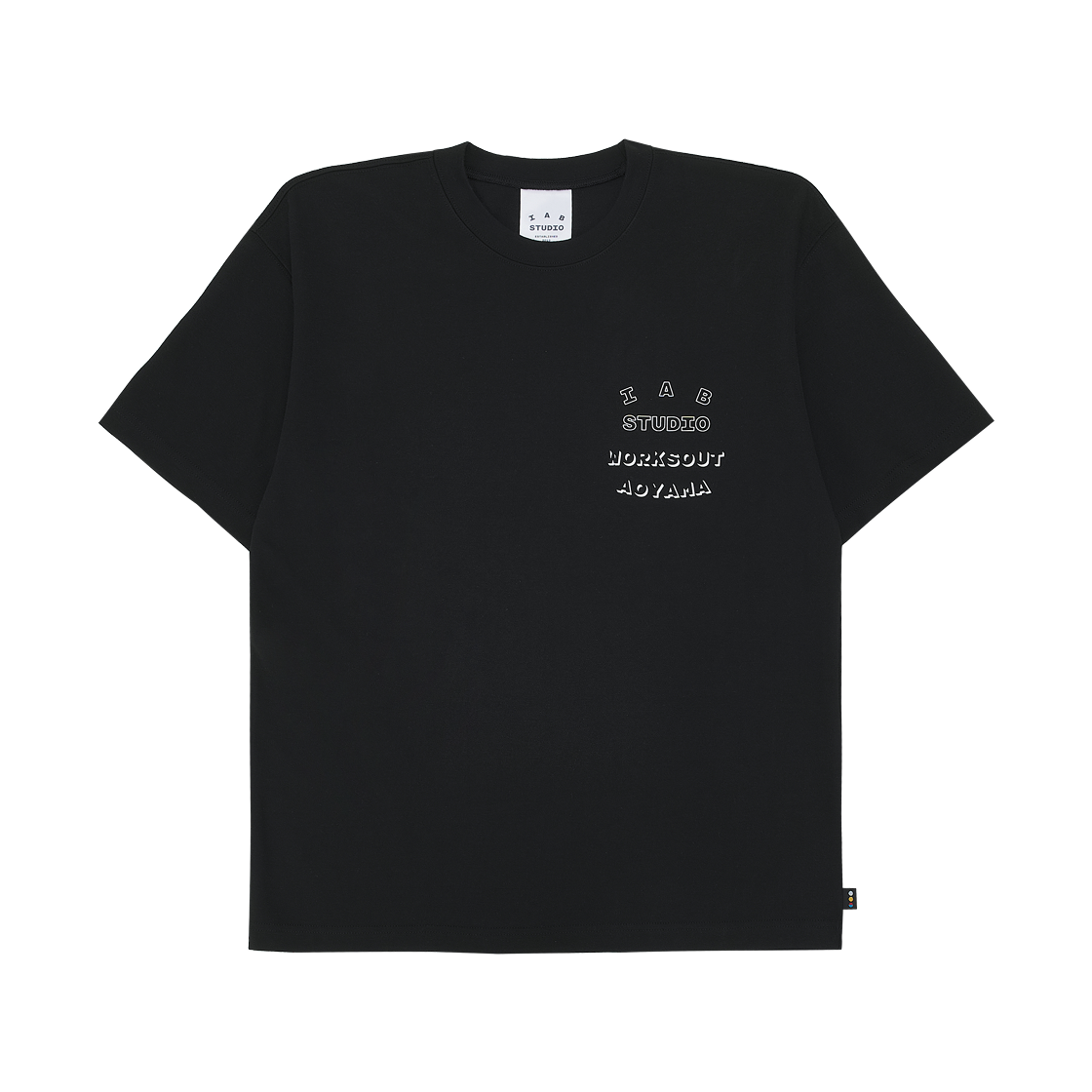 - IAB STUDIO x Worksout T-Shirt Black - Aoyama Store Exclusive