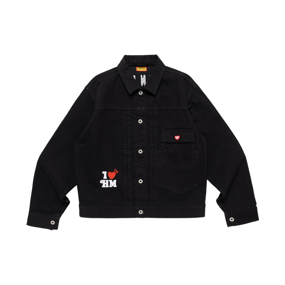 휴먼 메이드 x 베르디 x 롯데 뮤지엄 워크 자켓 블랙(Human Made x Verdy x Lotte Museum Work Jacket Black) - 2