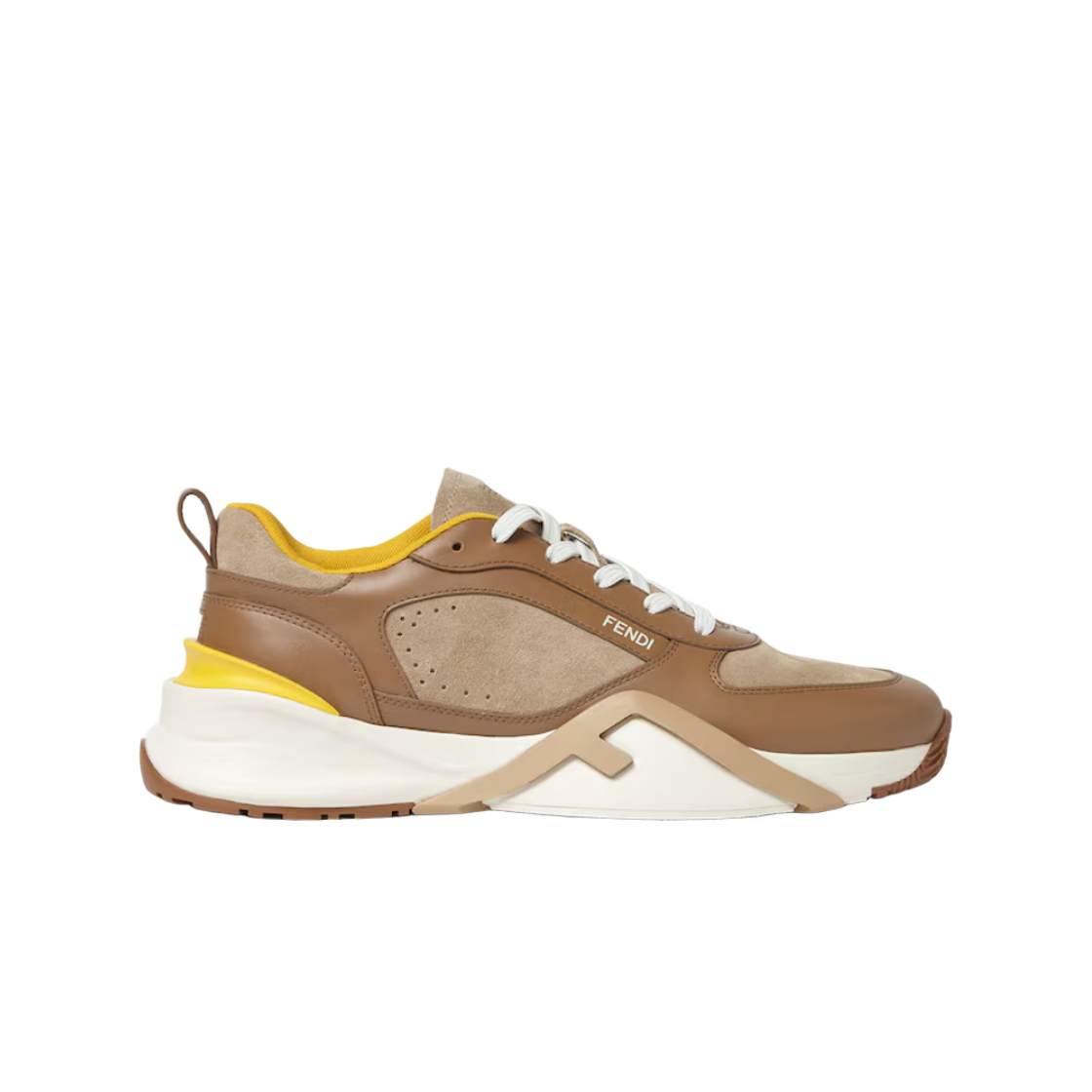 7E1925AY1WF1WPG Fendi Flow Sneakers Brown