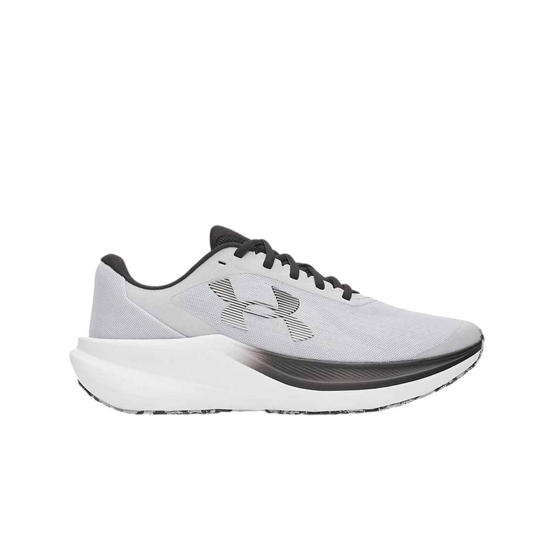 6014417-011 Under Armour UA Charged Chase Running Shoes Mod Gray White Black