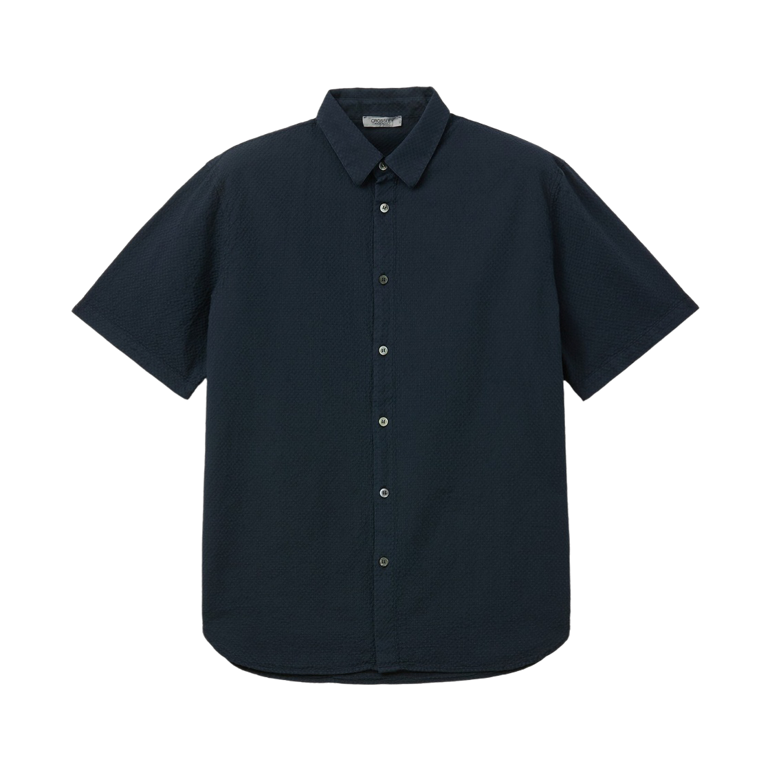 시리즈 크로슬리 칼라 티셔츠 블루(Series Crossley Collar T-Shirt Blue)