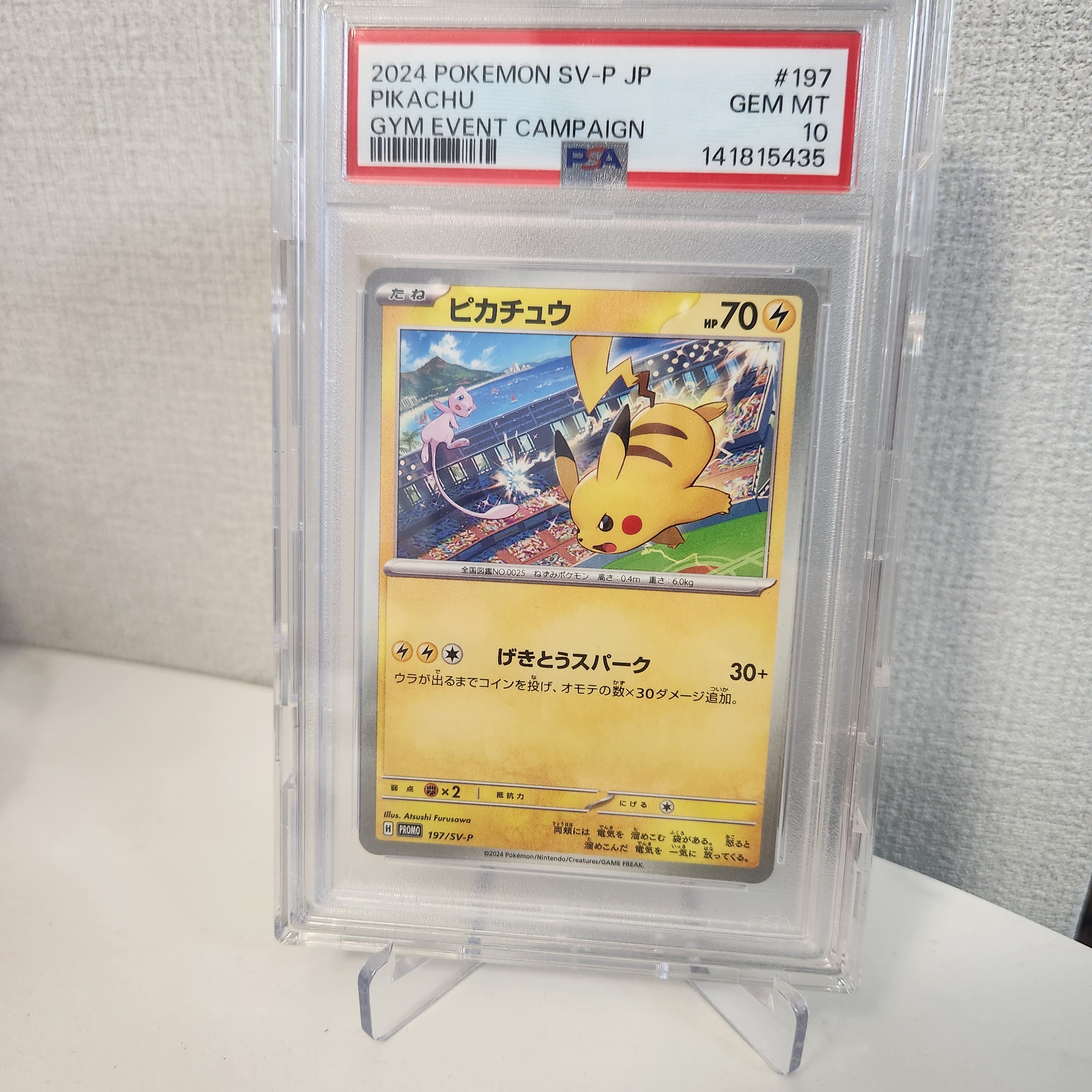 Pokemon TCG Pikachu P Scarlet & Violet Promos (Japanese Ver.) 착용 스타일