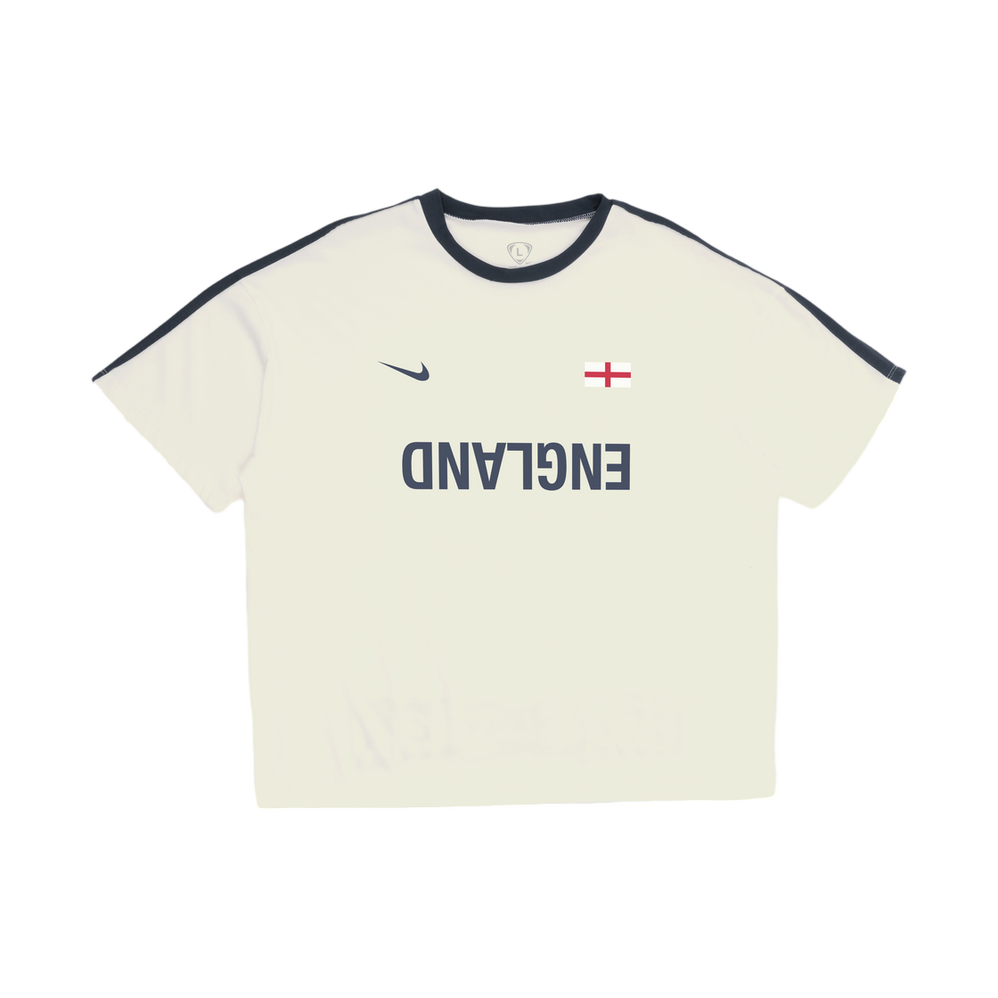 나이키 x 트래비스 스캇 캑터스 잭 잉글랜드 토탈 90 티셔츠 아이보리(Nike x Travis Scott Cactus Jack England Total 90 T-Shirt Ivory) - 1