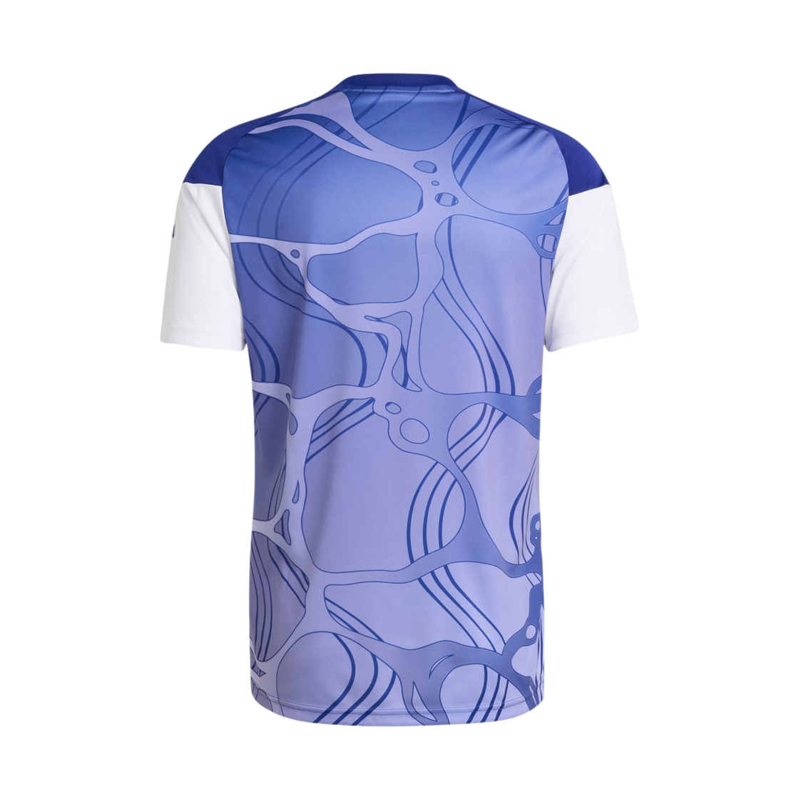아디다스 사커 재팬 26 홈 프리매치 저지 화이트 재팬 블루 - KR 사이즈 (논 마킹 버전)(Adidas Soccer Japan 26 Home Pre-Match Jersey White Japan Blue - KR Sizing (Non Marking Ver.)) - 2