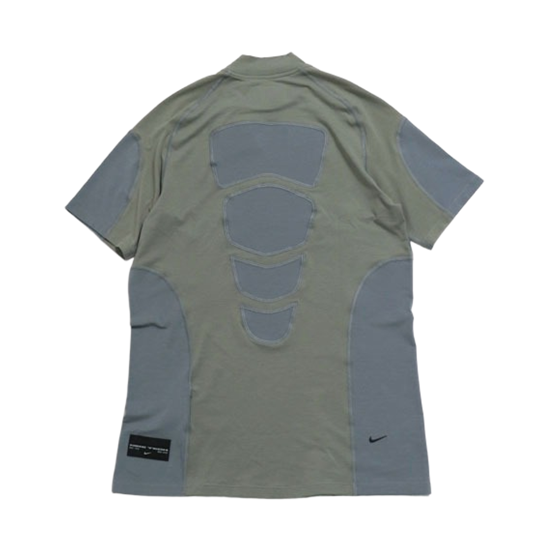나이키 테크 드라이핏 숏슬리브 베이스 레이어 라이트 아미 쿨 그레이 - 아시아(Nike Tech Dri-Fit Short Sleeve Base Layer Light Army Cool Grey - Asia) - 2
