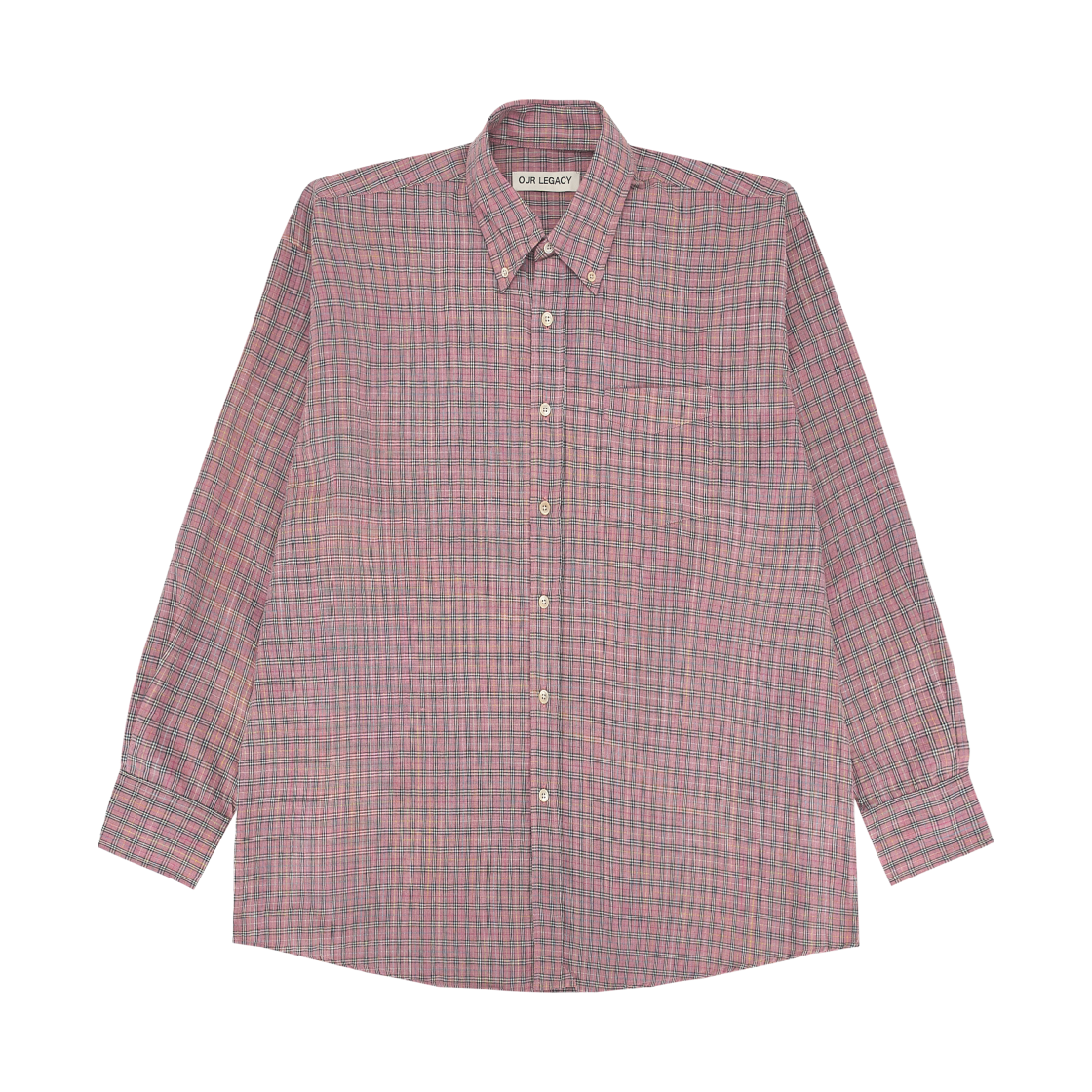 아워레가시 보로우드 BD 셔츠 핑크 킴블 체크(Our Legacy Borrowed BD Shirt Pink Kimble Check)