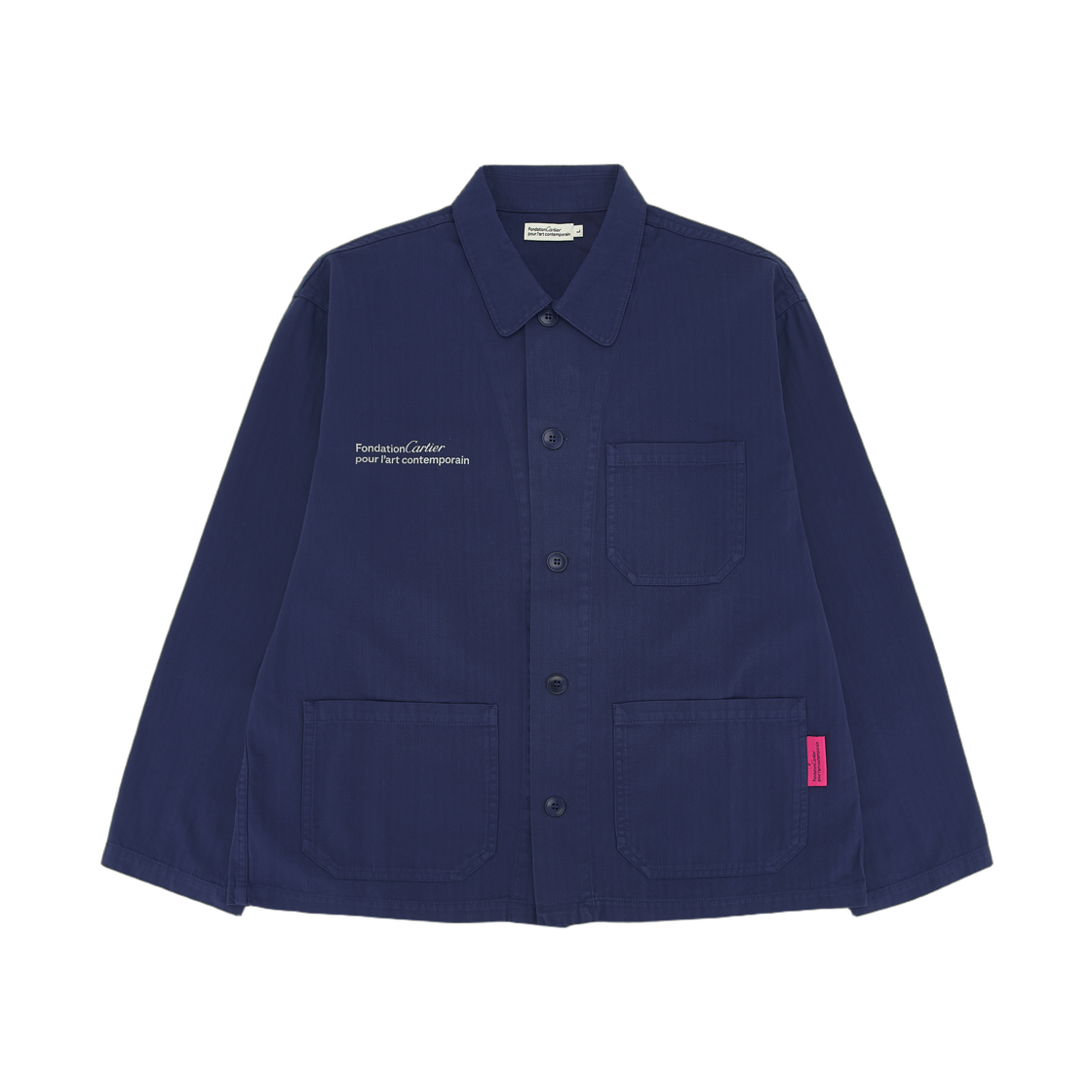 퐁다시옹 까르띠에 베스테 셔츠 자켓 블룸(Fondation Cartier Veste Shirt Jacket Bleum)