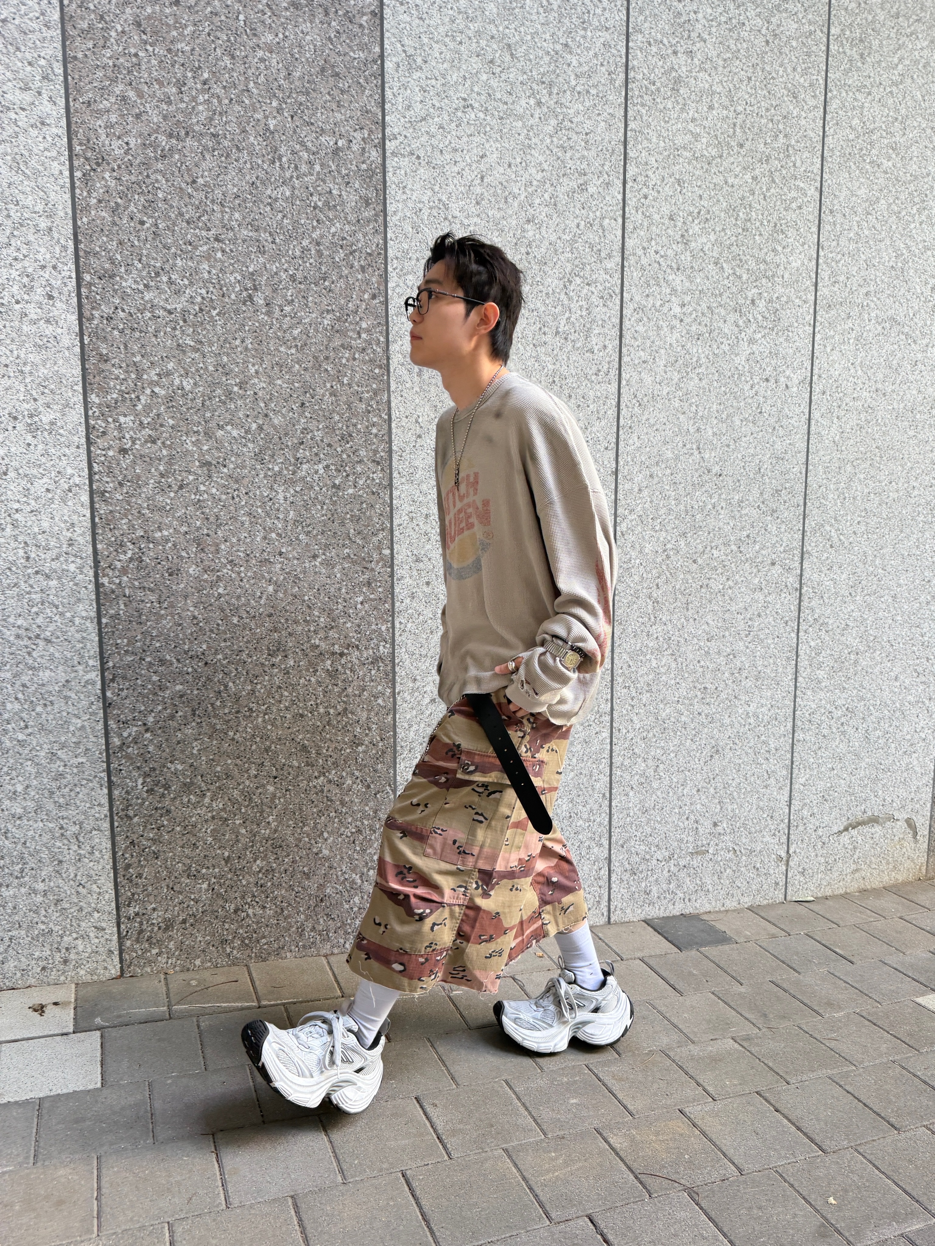 qualisartifexpereo Whopper Longsleeves, qualisartifexpereo Scavenger Shorts 착용 스타일 - 6