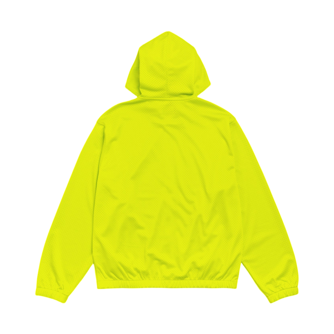 스투시 애슬레틱 메쉬 집 후드 세이프티 그린(Stussy Athletic Mesh Zip Hoodie Safety Green) - 2