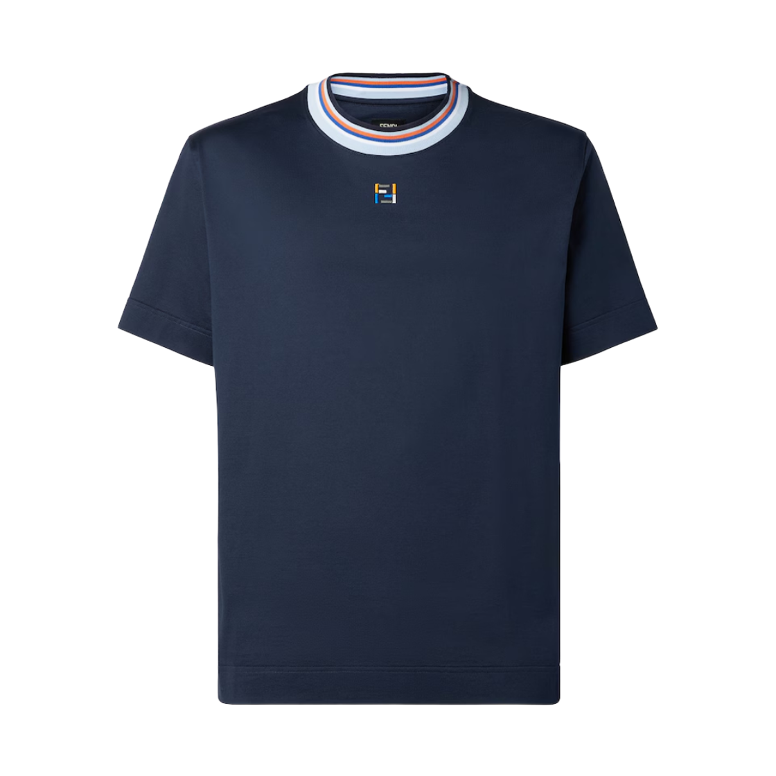 FY0936AUIAF0PTH Fendi Cotton T-Shirt Blue