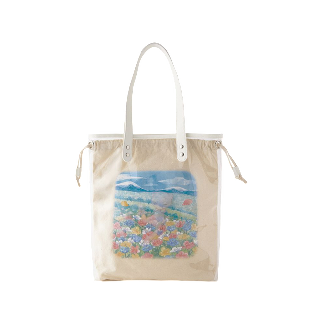 포켓몬센터 토트백 인비저블 투 미 뮤(Pokemon Center Tote Bag Invisible to Me Mew)