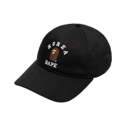 BAPE Korea College Cap Black
