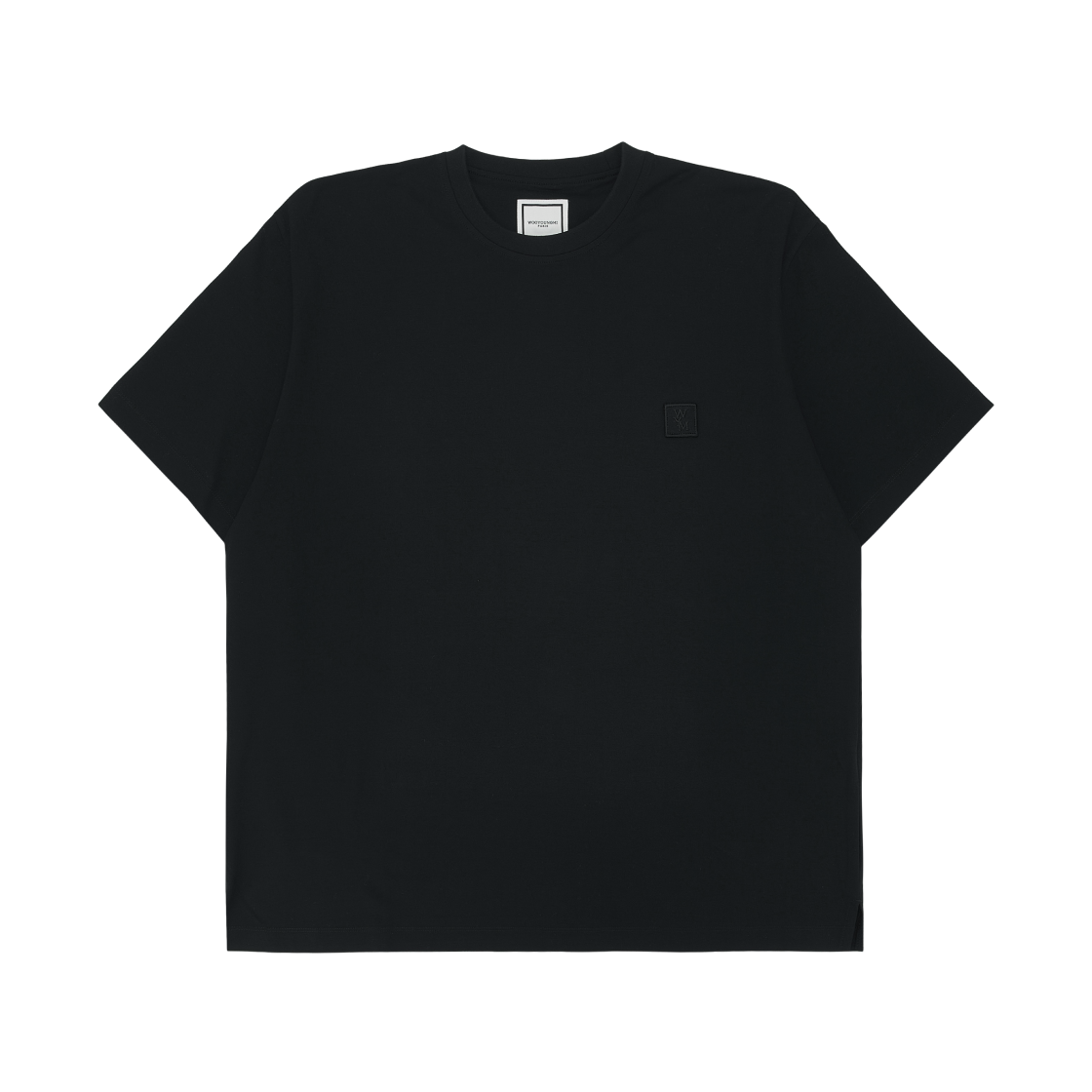 우영미 코튼 백로고 티셔츠 블랙 - 25FW(Wooyoungmi Cotton Back Logo T-Shirt Black - 25FW) - 2