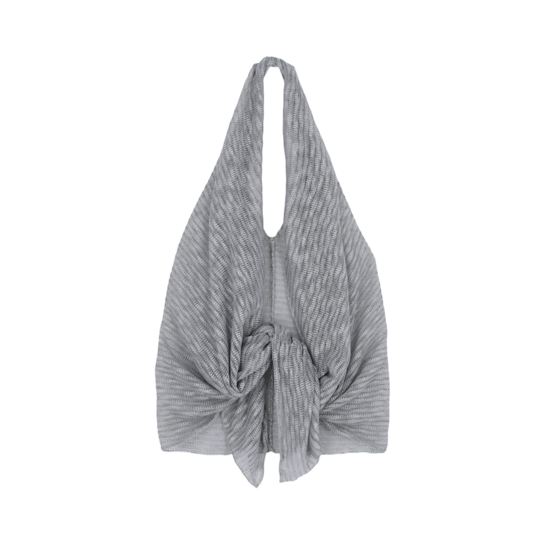 (W) 마뗑킴 트랜스포머블 커버 업 스카프 그레이((W) Matin Kim Transformable Cover Up Scarf In Grey) - 2