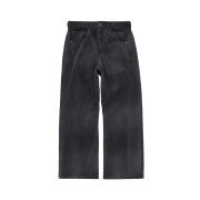 Polyteru Loosed Coated Jean (Matt Coated) Blue Charcoal