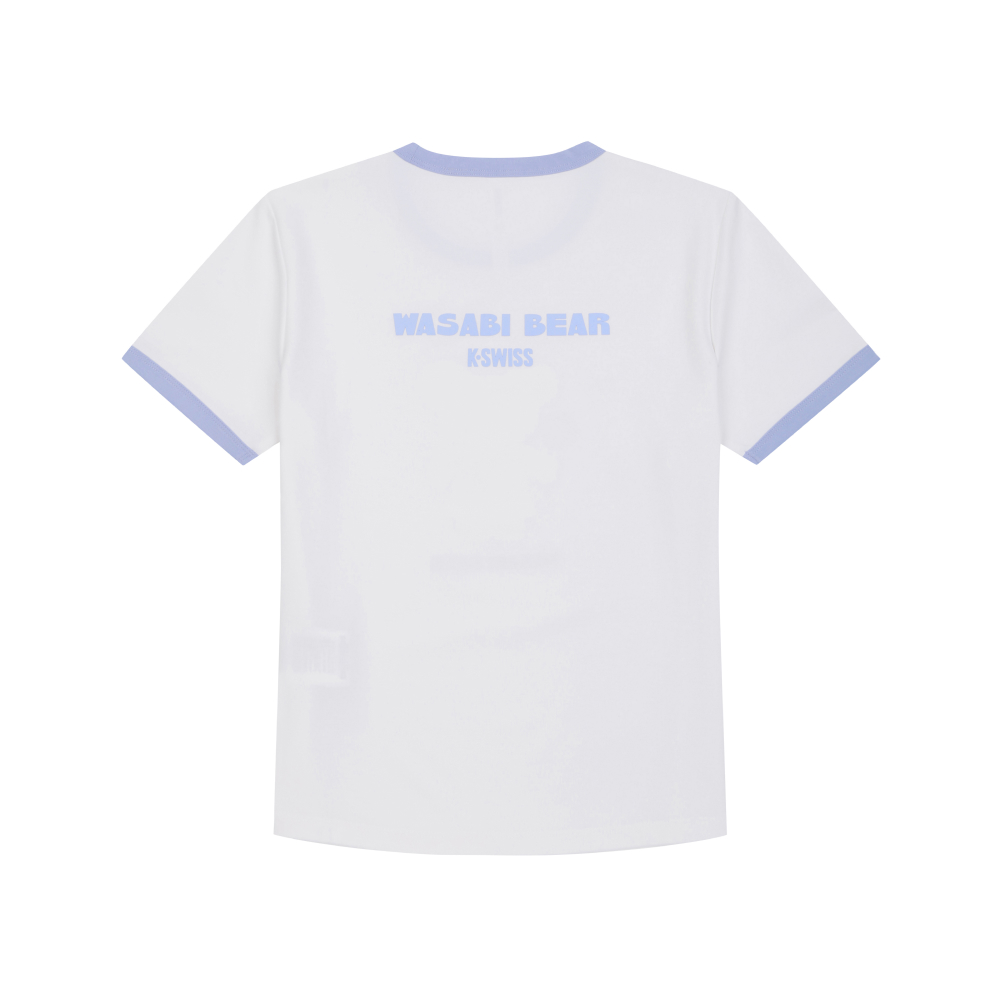 케이스위스 x 와사비 베어 여성  레디 반팔 티 WH(K-SWISS x WASABI BEAR W READY SS T WH) - 2