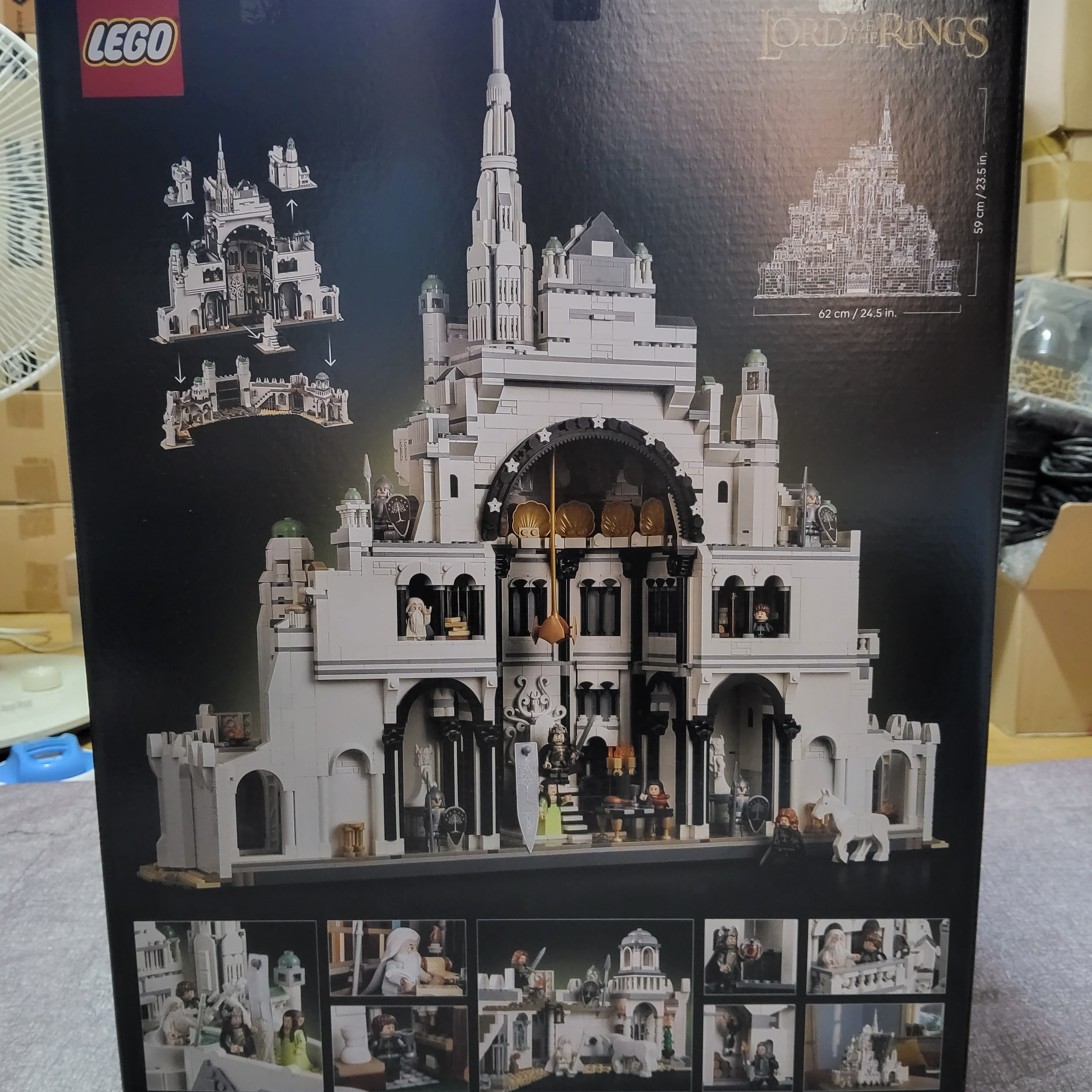 Lego Icons The Lord of the Rings: Minas Tirith 착용 스타일 - 2