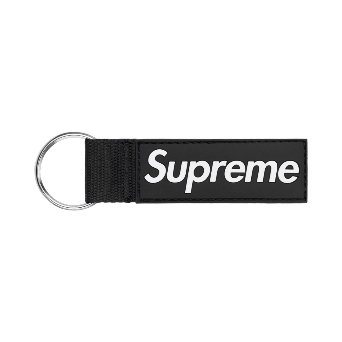 슈프림 웨빙 키체인 블랙 - 26SS(Supreme Webbing Keychain Black - 26SS)