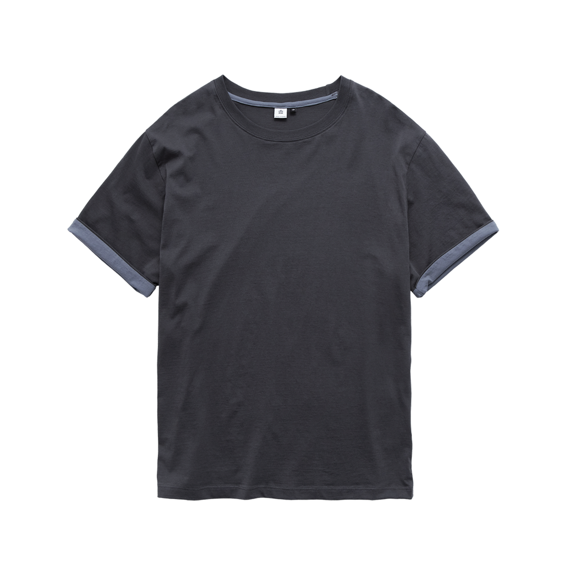폴리테루 롤링 티 차콜/블루(Polyteru Rolling Tee Charcoal/Blue) - 2