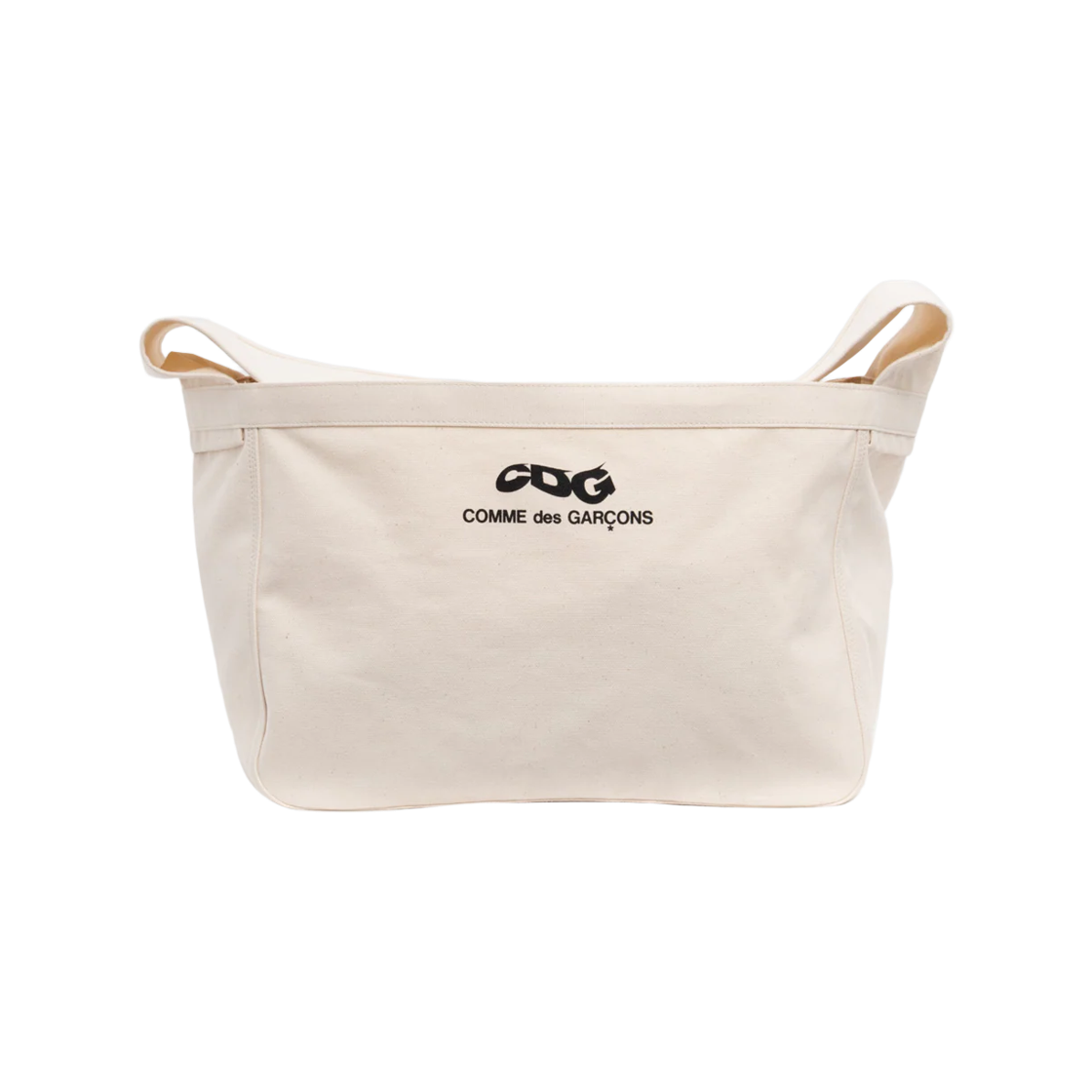 CDG 코튼 캔버스 포스트맨 백 에크루(CDG Cotton Canvas Postman Bag Ecru) - 4