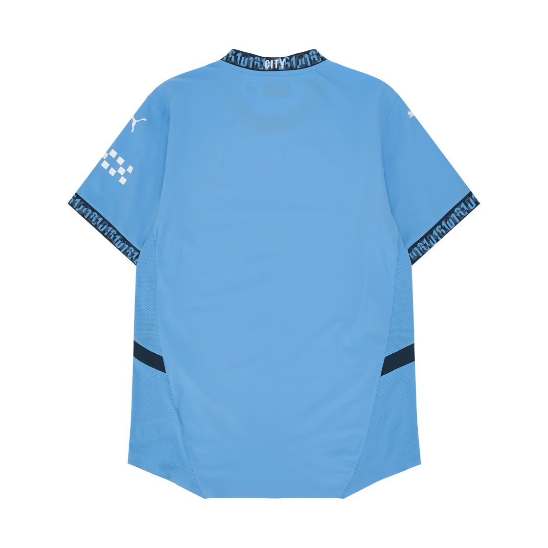푸마 맨체스터 시티 2024/25 홈 어센틱 저지 팀 라이트 블루 (논 마킹 버전)(Puma Manchester City 2024/25 Home Authentic Jersey Team Light Blue (Non Marking Ver.)) - 2
