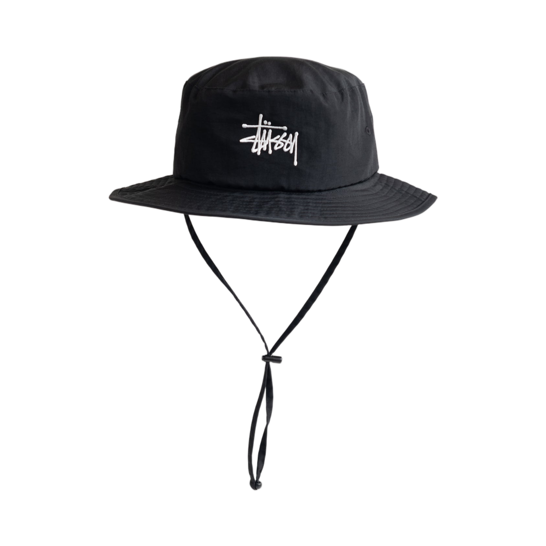 스투시 베이직 부니 햇 블랙(Stussy Basic Boonie Hat Black) - 1
