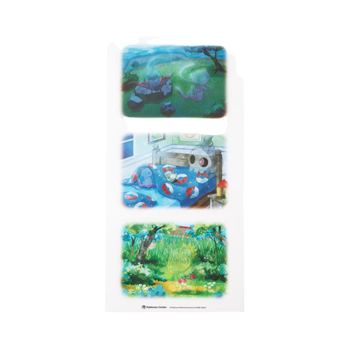 포켓몬센터 벽면 스티커 인비저블 투 미 드래펄트 해골몽 켈리몬(Pokemon Center Wall Sticker Invisible to Me Dragapult Duskull Kecleon)