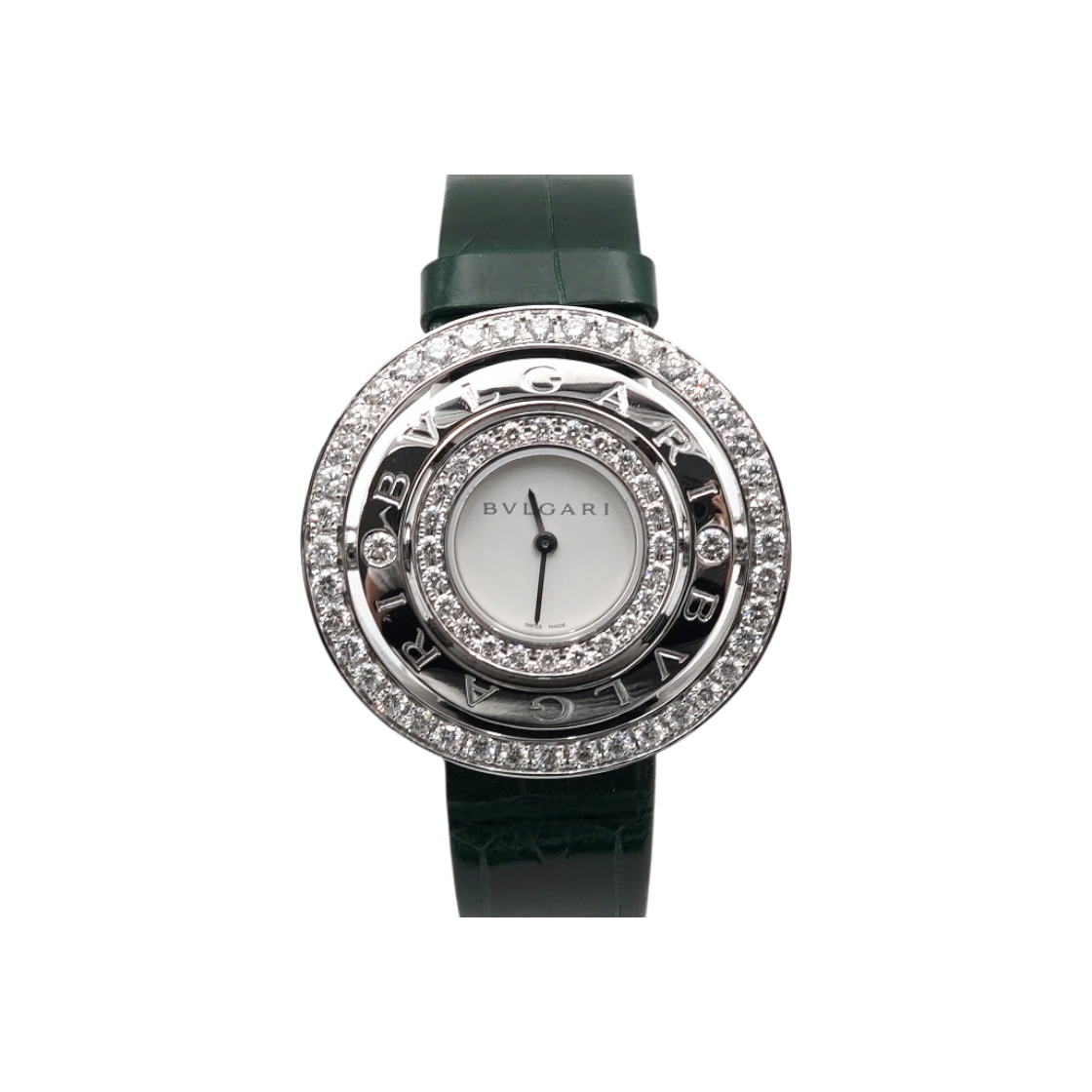 IT62TRIETMJ2 Bulgari Astrale Diamond Bezel Quartz Watch in 18K White Gold