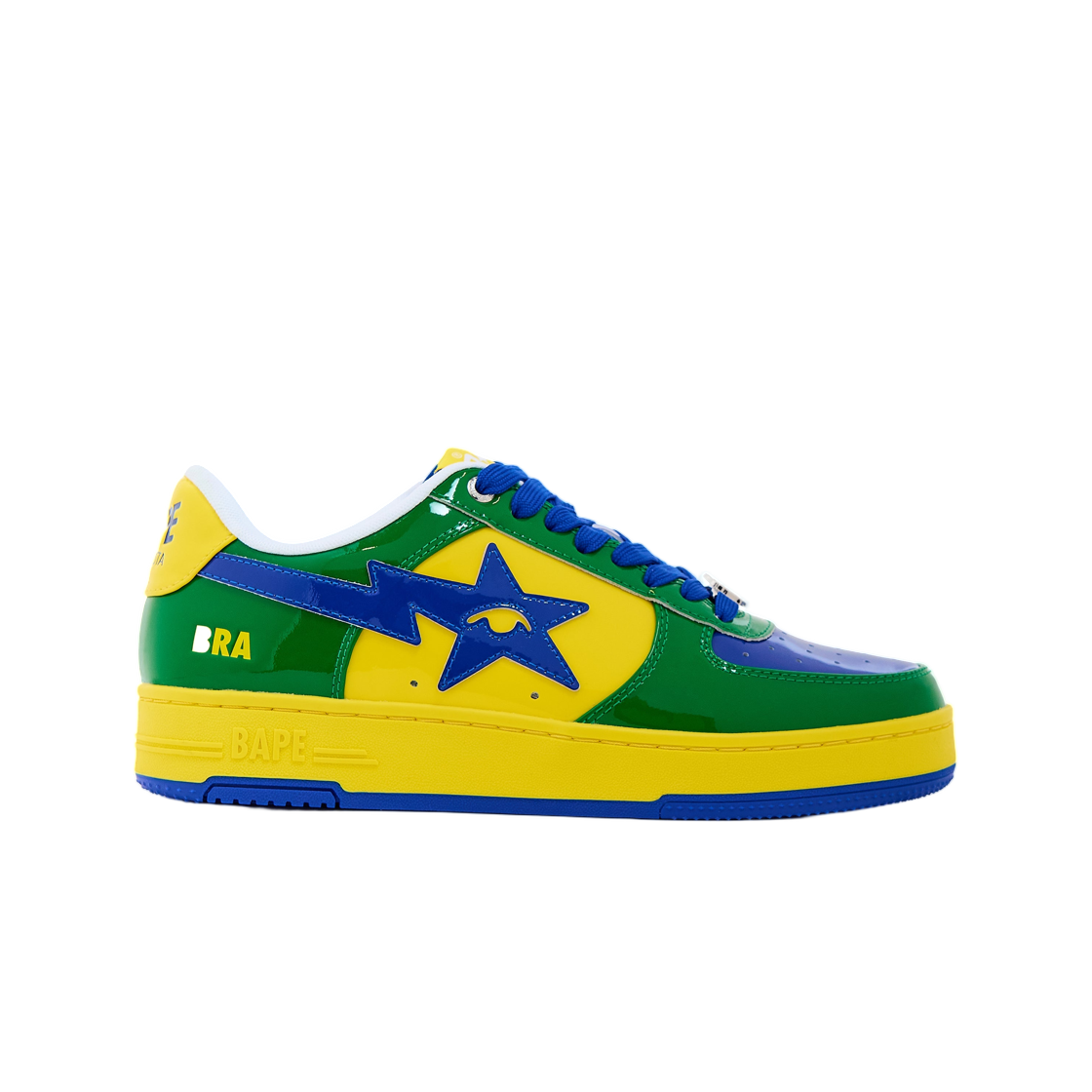 - BAPE x KidSuper Bape Sta Brazil Green