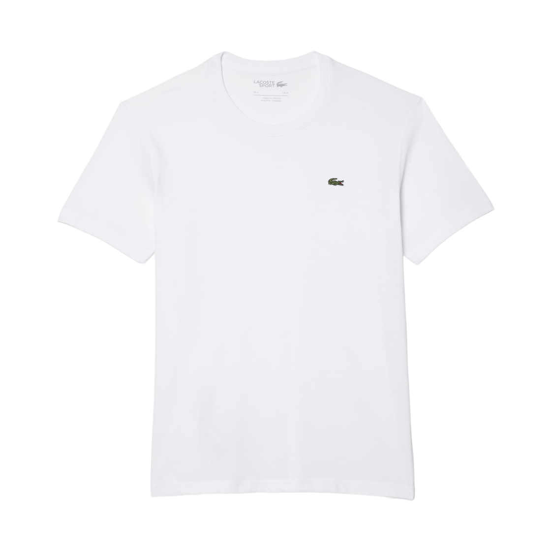 라코스테 베이직 트레이닝 티셔츠 오프 화이트(Lacoste Basic Training T-Shirt Off White)