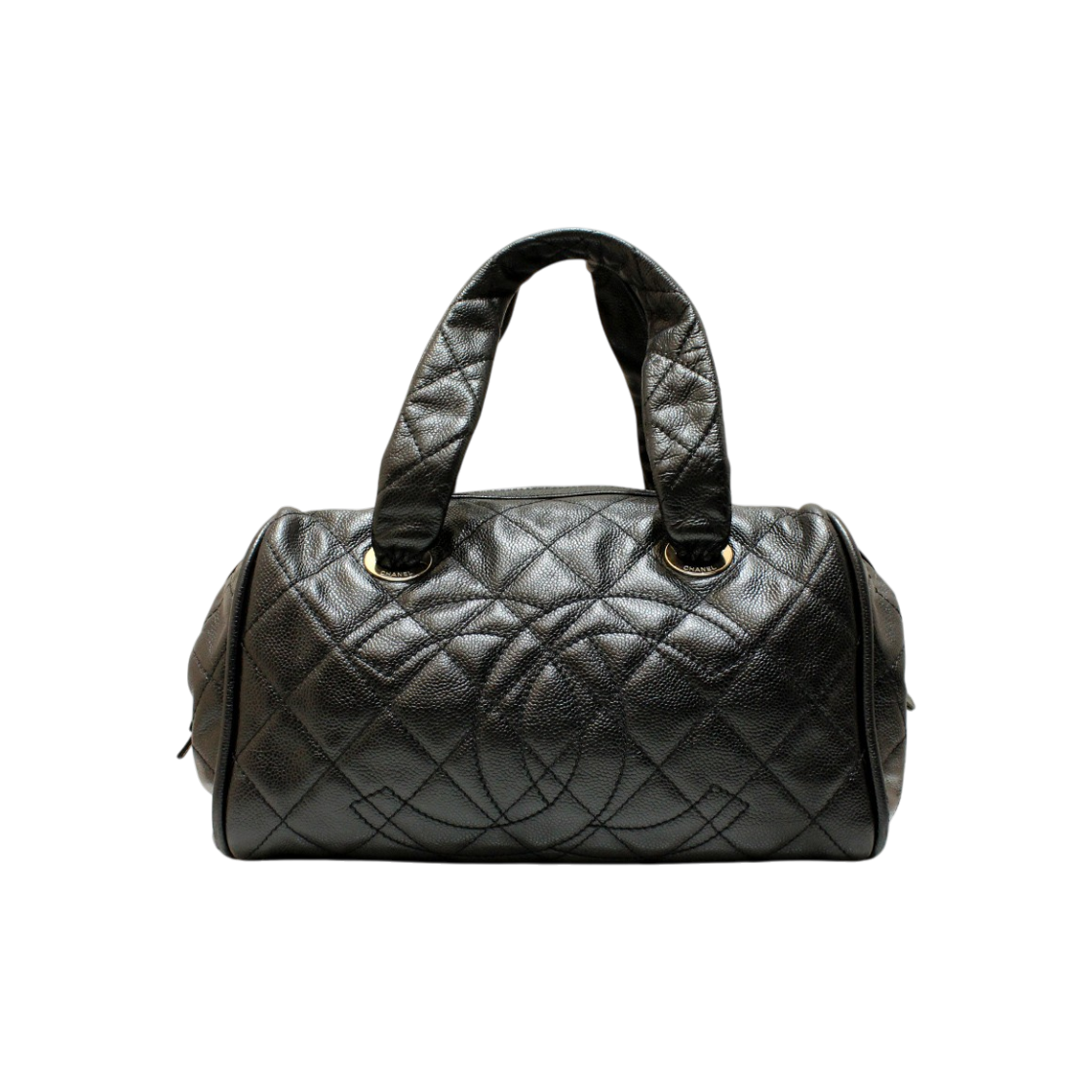 ITISCTLA75H4 Chanel Caviar Bowling Bag No. 11