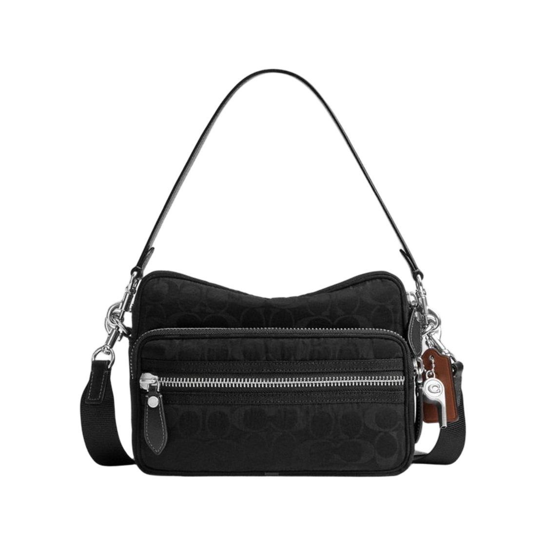 CER09-BLK Coach Dakota Crossbody Bag in Signature Nylon Black