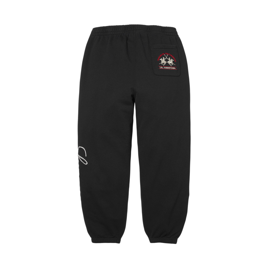 슈프림 x 라 마르티나 x 제이콥 앤 코 스웨트팬츠 블랙 - 26SS(Supreme x La Martina x Jacob & Co Sweatpant Black - 26SS) - 2