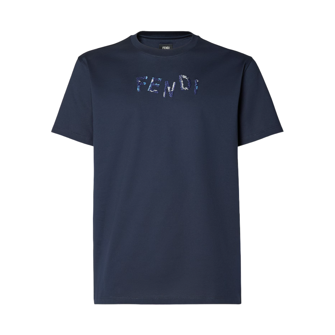 FY1319AUOBF0PTH Fendi Cotton T-Shirt Blue