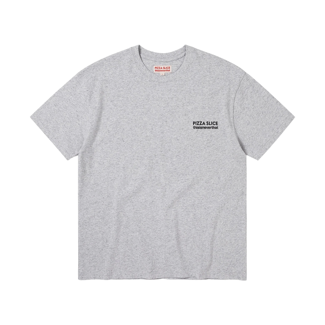 디스이즈네버댓 x 피자 슬라이스 바라바라 티셔츠 헤더 그레이(thisisneverthat x Pizza Slice Barabara T-Shirt Heather Grey) - 2
