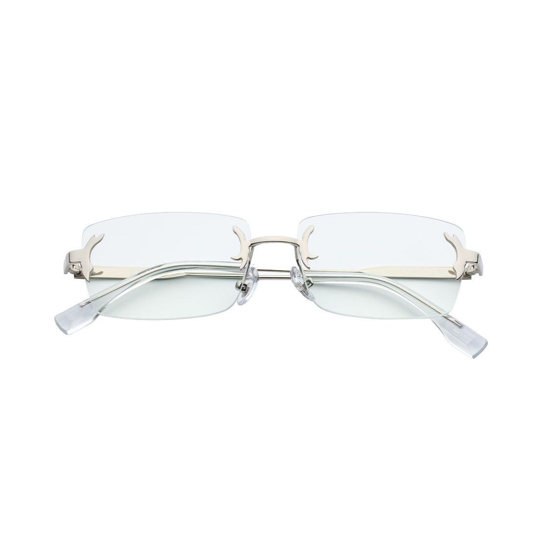 리끌로우 BUBU 블루라이트 안경 실버(RECLOW BUBU Blue Light Glasses Silver) - 2
