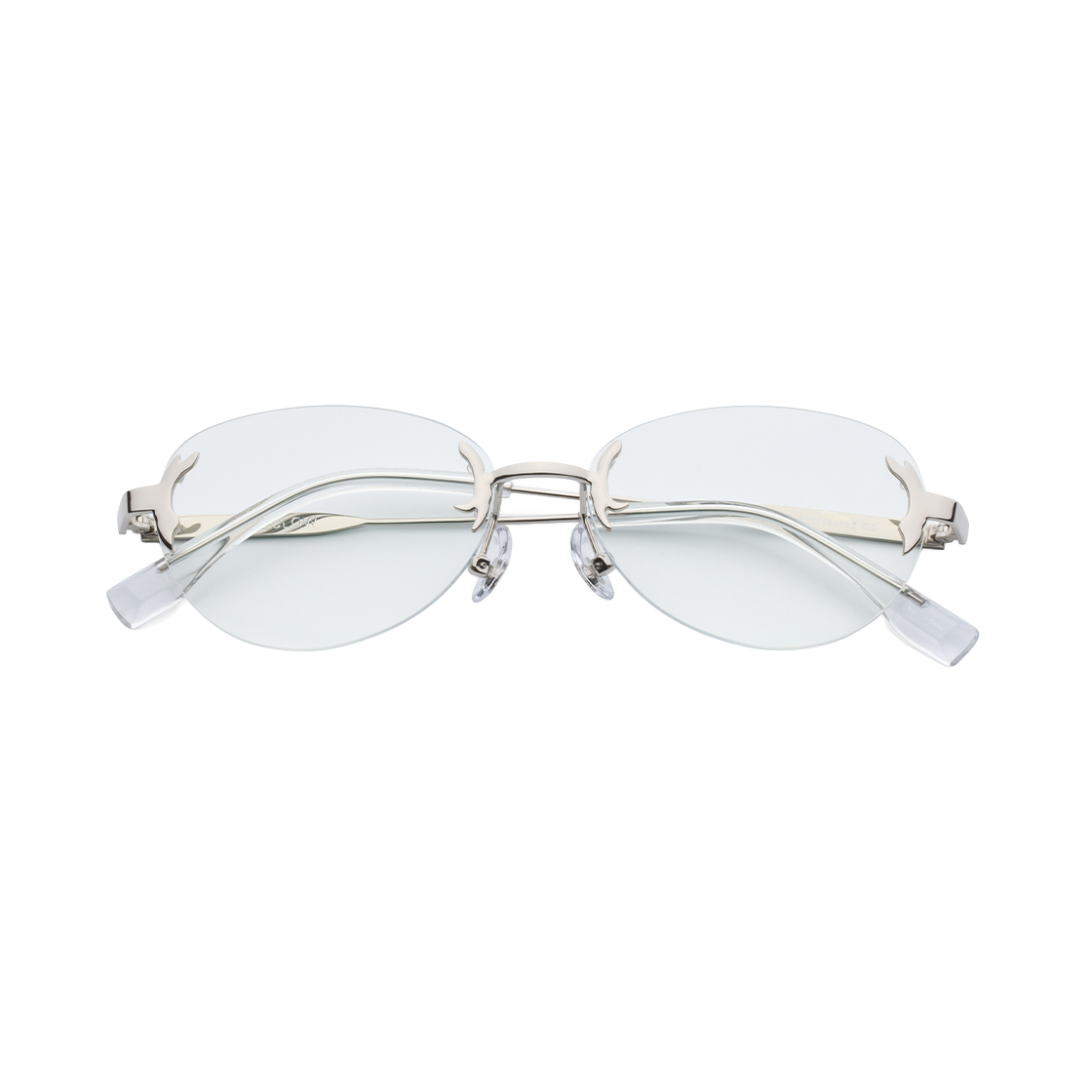 리끌로우 BOBO 블루라이트 안경 실버(RECLOW BOBO Blue Light Glasses Silver) - 2