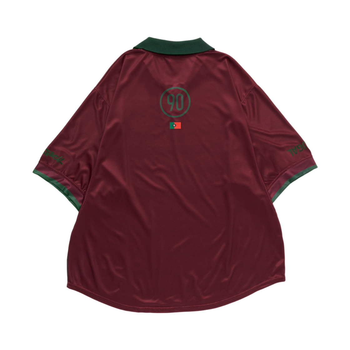 나이키 x 트래비스 스캇 캑터스 잭 포르투갈 토탈 90 레트로 저지 버건디(Nike x Travis Scott Cactus Jack Portugal Total 90 Retro Jersey Burgundy) - 2
