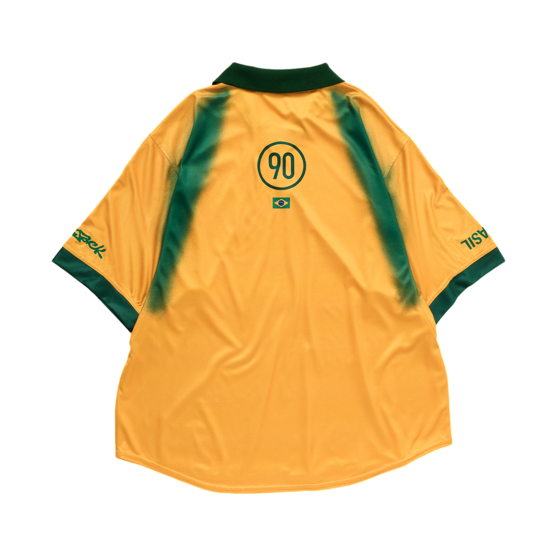 나이키 x 트래비스 스캇 캑터스 잭 브라질 토탈 90 레트로 저지 옐로우(Nike x Travis Scott Cactus Jack Brasil Total 90 Retro Jersey Yellow) - 2