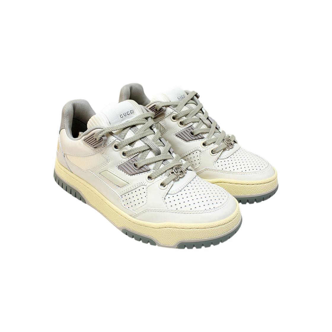 ITNMT75O6EF9 Gucci Distressed Trainer Sneakers 765340