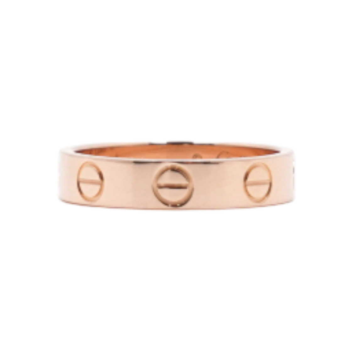 IT9PLF3RRG4H Cartier B40852 18K Rose Gold Small Love Ring
