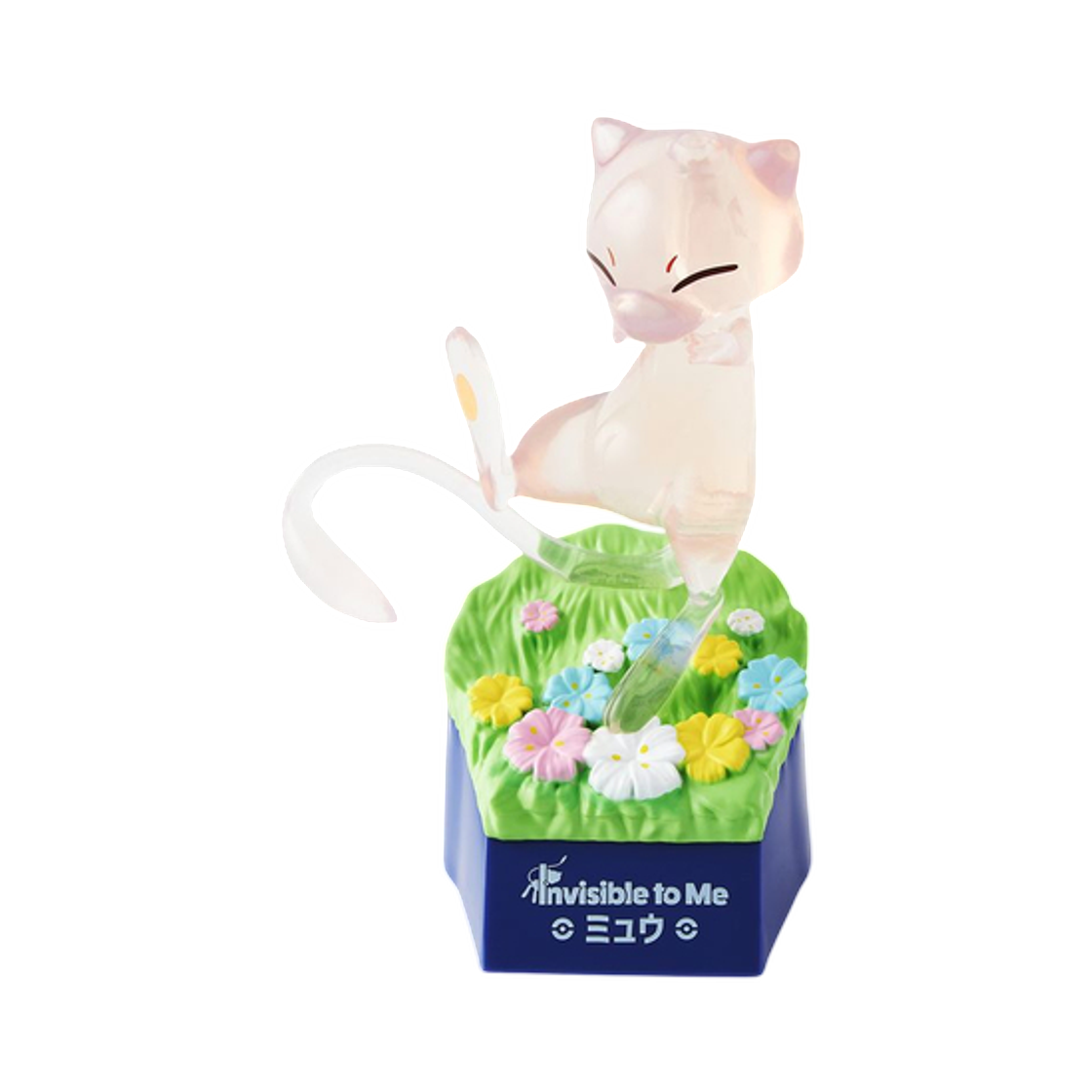 포켓몬센터 클리어 피규어 인비저블 투 미 뮤(Pokemon Center Clear Figure Invisible to Me Mew)