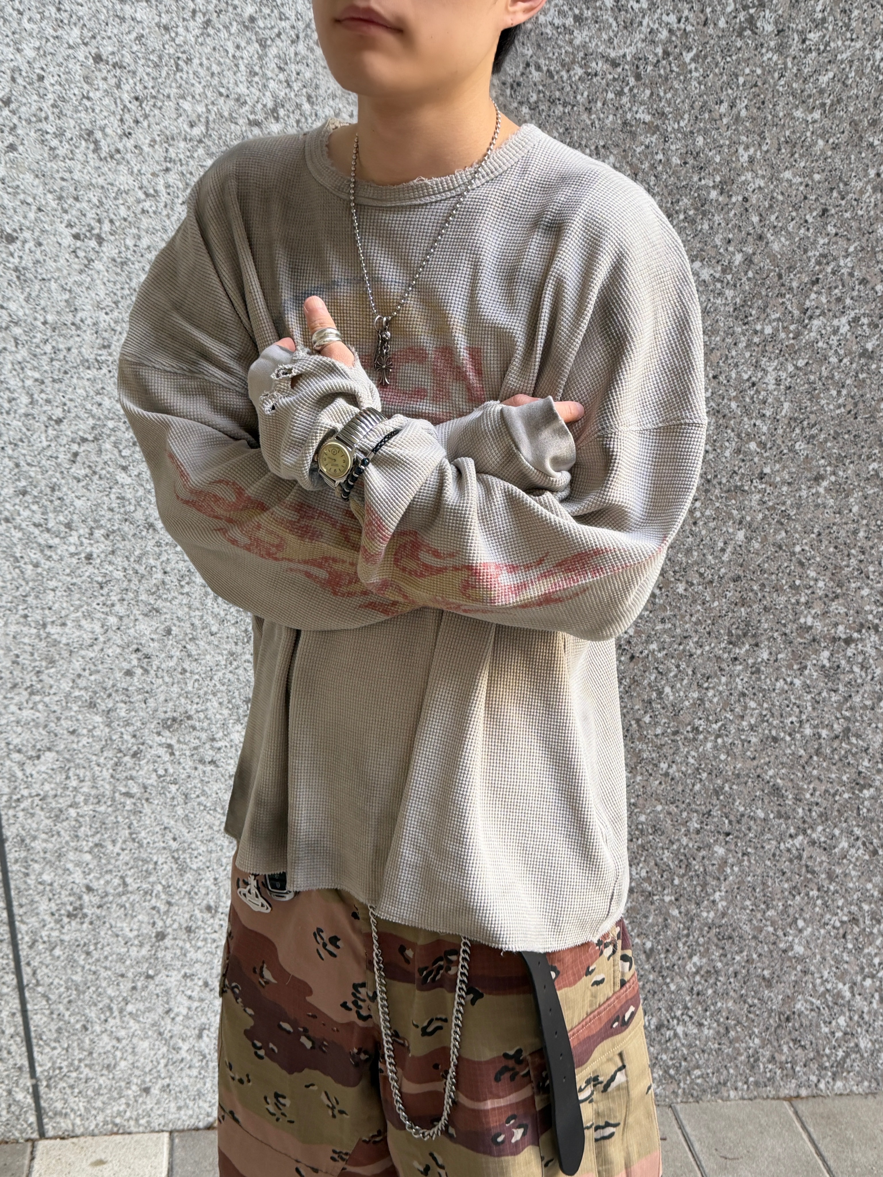 qualisartifexpereo Whopper Longsleeves, qualisartifexpereo Scavenger Shorts 착용 스타일 - 7