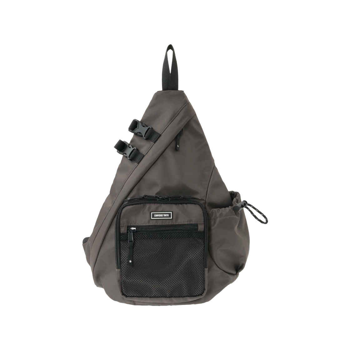 컨버스 도쿄 나일론 원 숄더백 그레이(Converse Tokyo Nylon One Shoulder Bag Gray) - 1