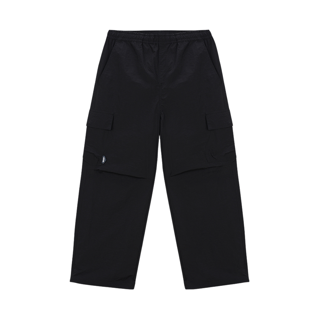 GWBFPL03 WILLBE PLAY Logo Pocket Woven Pants Black