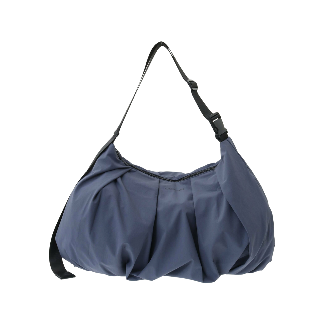 컨버스 도쿄 립스탑 개더드 숄더백 블루(Converse Tokyo Ripstop Gathered Shoulder Bag Blue)