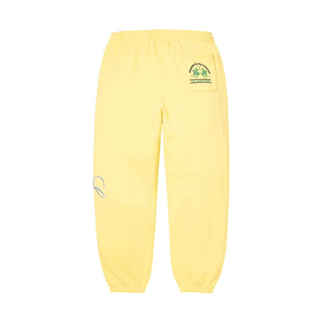 슈프림 x 라 마르티나 x 제이콥 앤 코 스웨트팬츠 라이트 옐로우 - 26SS(Supreme x La Martina x Jacob & Co Sweatpant Light Yellow - 26SS) - 2